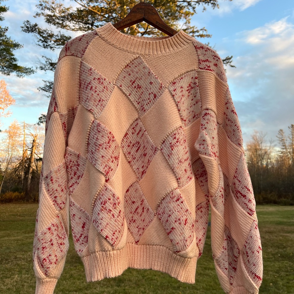 Misha & Puff Entrelac Pullover